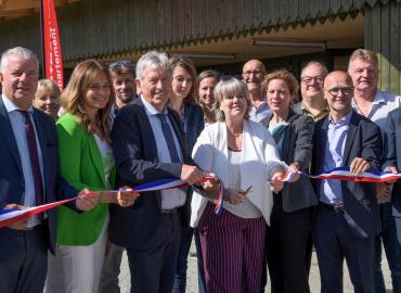 Inauguration de la Clé des Arts, magnifique école de danse, musique et théâtre de Sallanches